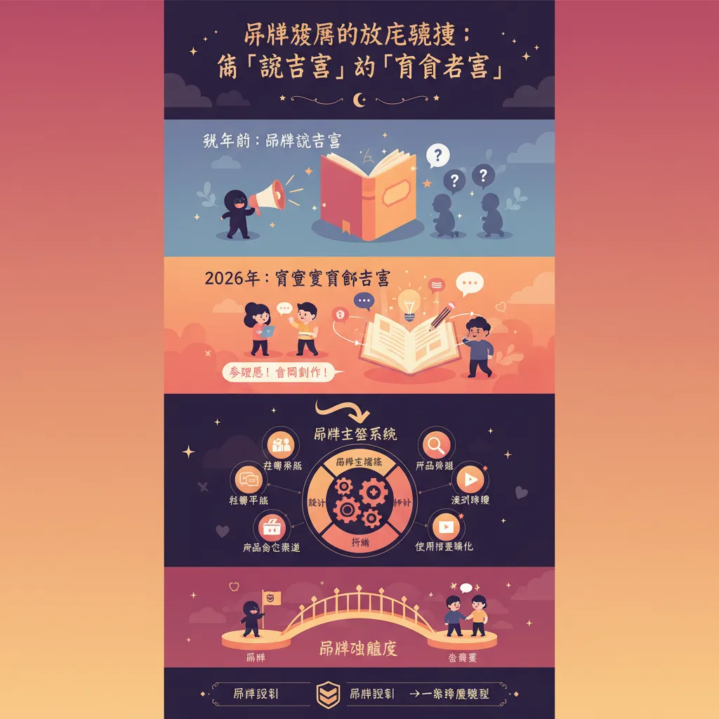 品牌發展的核心轉變：從「說故事」到「共創故事」