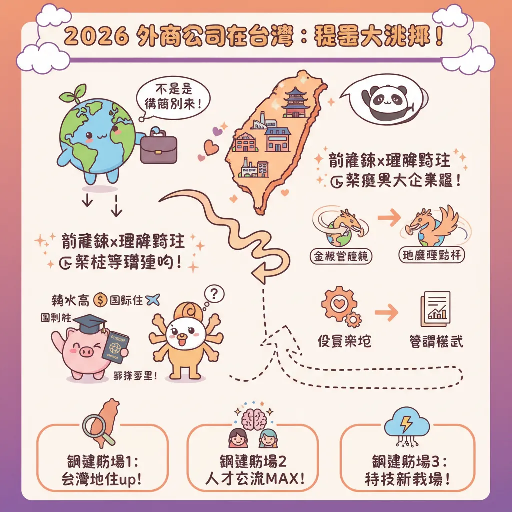 外商公司在臺灣的現狀與2026年最新趨勢