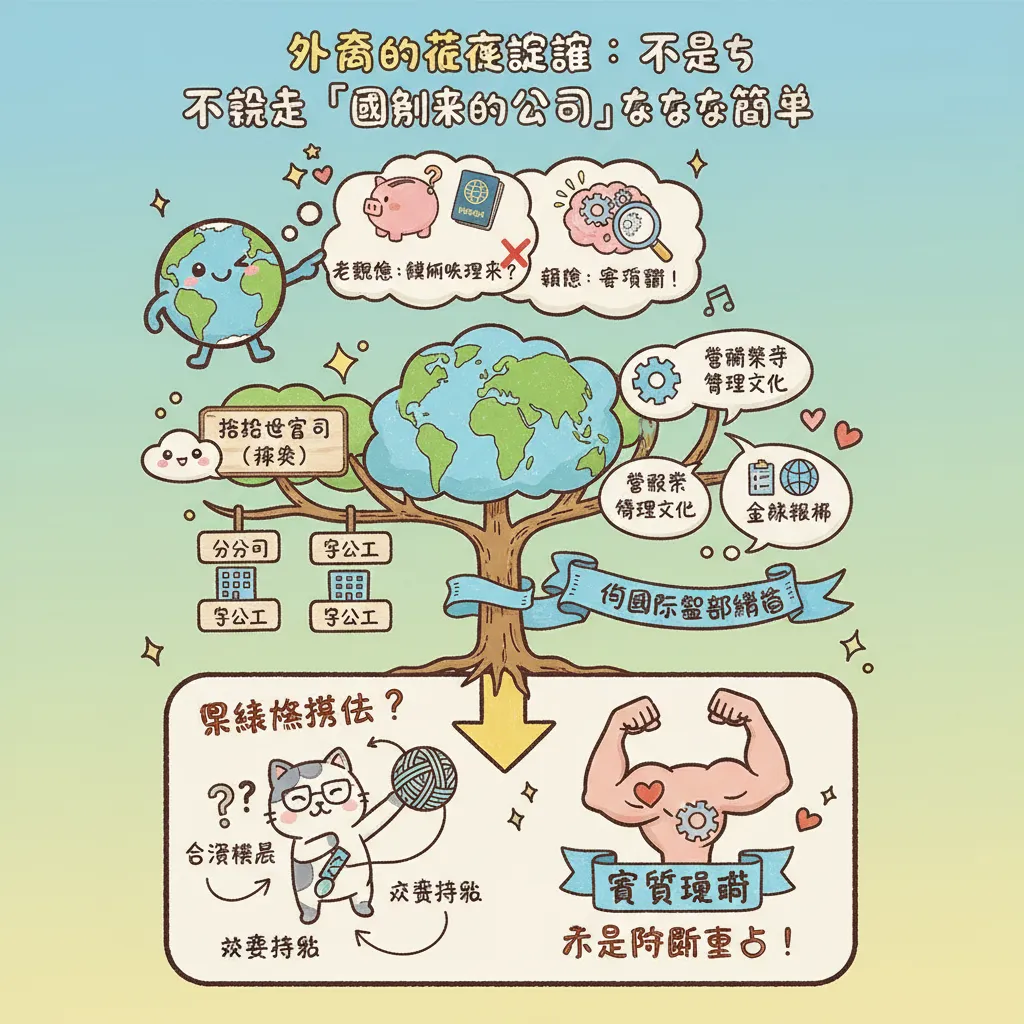 外商的核心定義：不只是「國外來的公司」那麼簡單