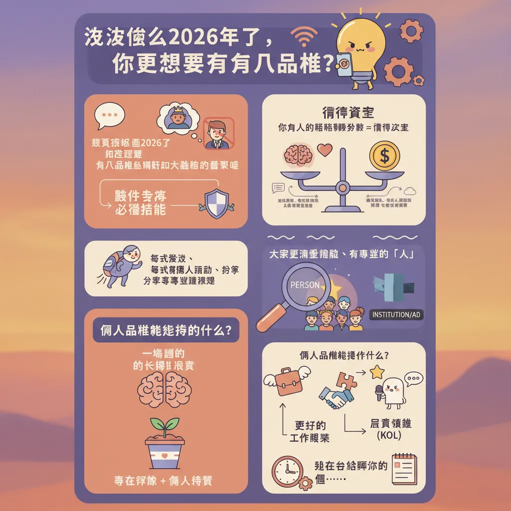 為什麼2026年了，你更需要個人品牌？