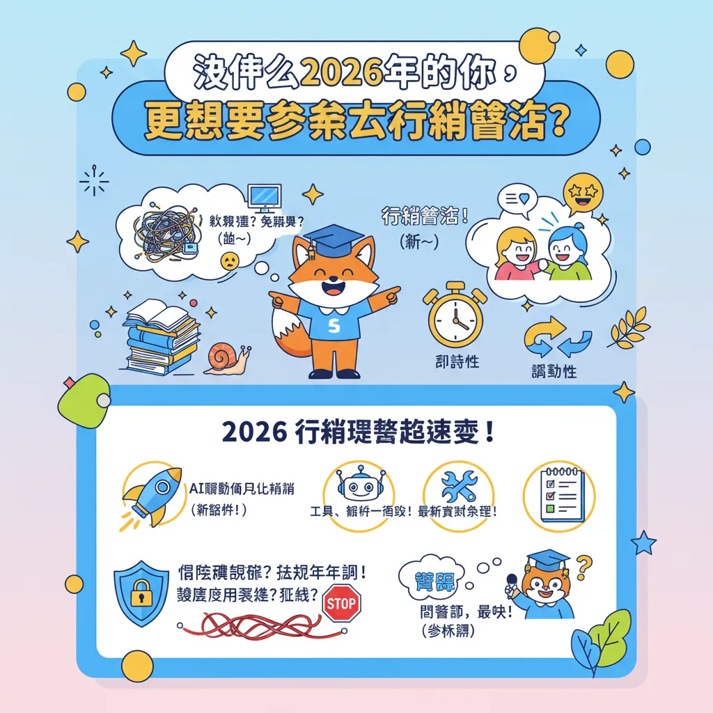 為什麼2026年的你，更需要參加行銷講座？