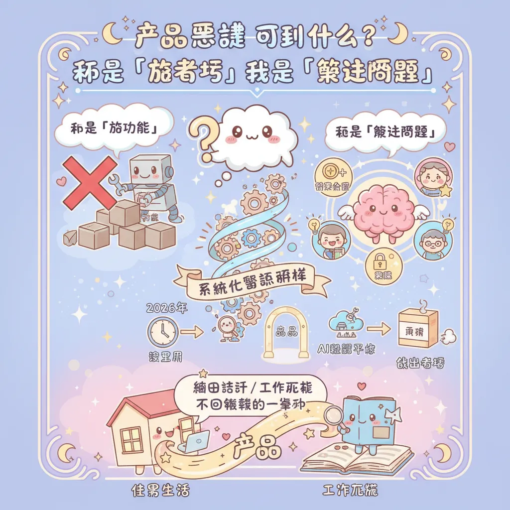產品思維到底是什麼？不是「做東西」，而是「解決問題」
