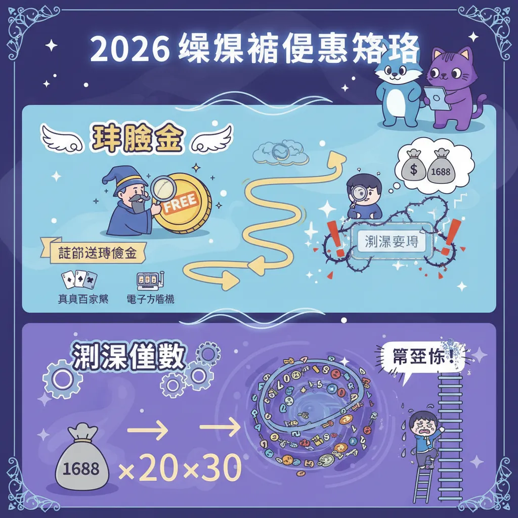 精選2026娛樂城優惠：體驗金領取與流水要求全攻略