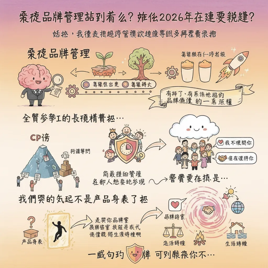 策略品牌管理到底是什麼？為什麼2026年它變得更關鍵？