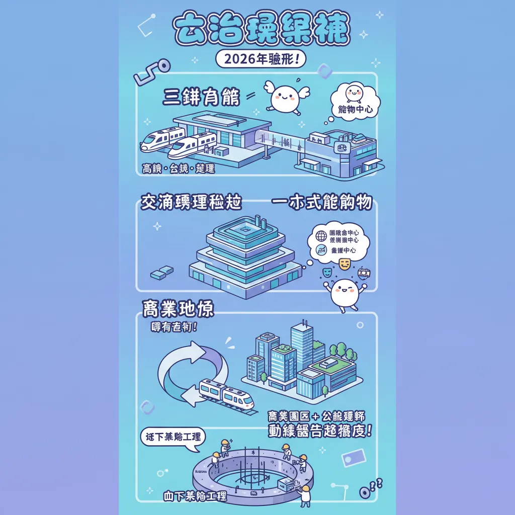臺中娛樂城結合三鐵共構，打造全新一站式購物體驗