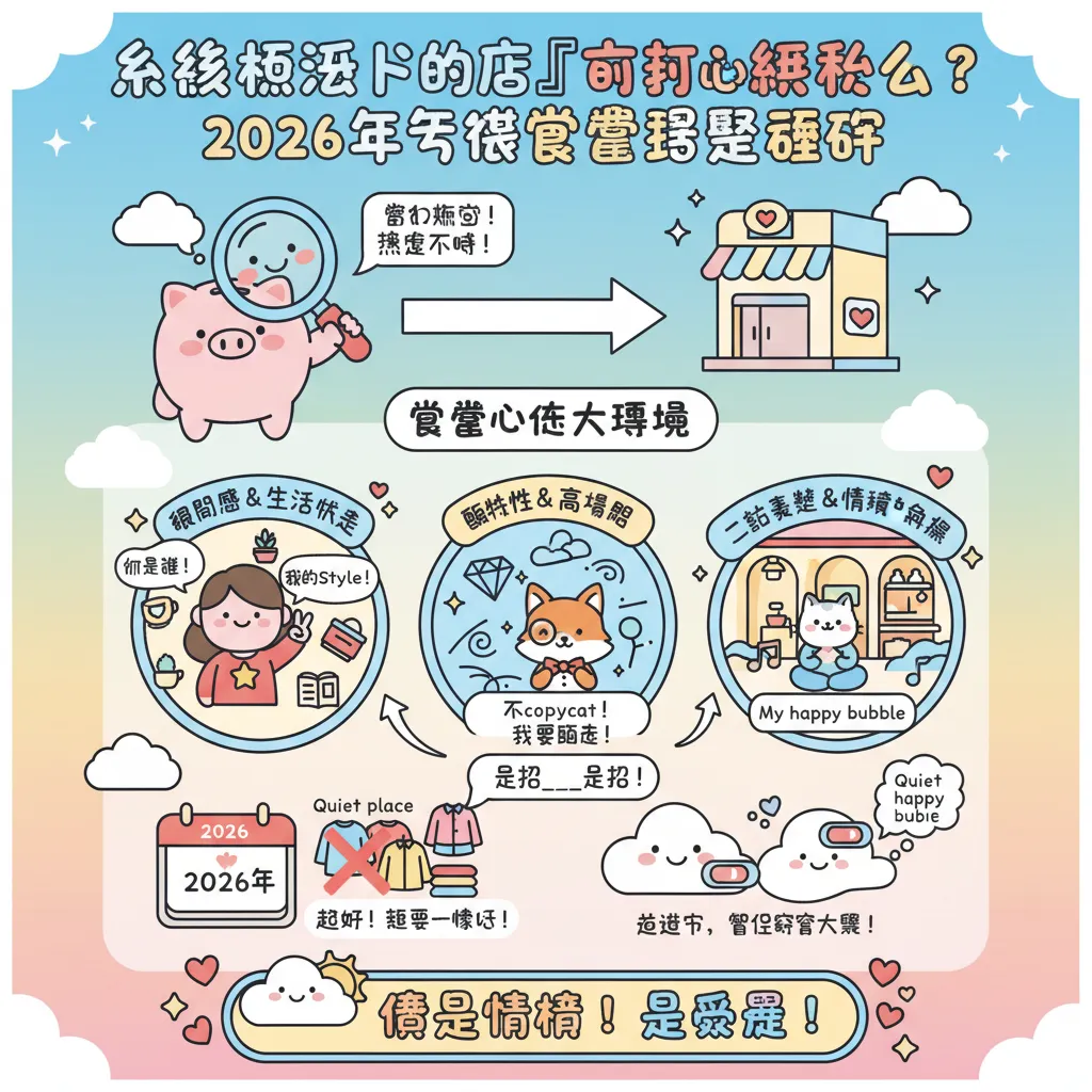 「類似諾法德的店」到底在紅什麼？2026年風格消費趨勢解密