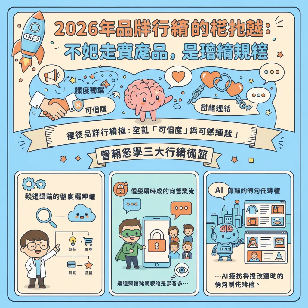 2026年品牌行銷的核心挑戰：不只是賣產品，更是經營關係