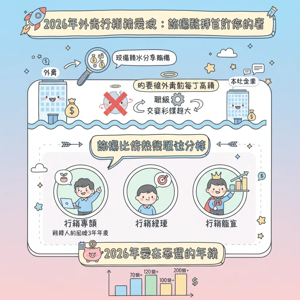 2026年外商行銷薪資現況：論壇數據告訴你的事