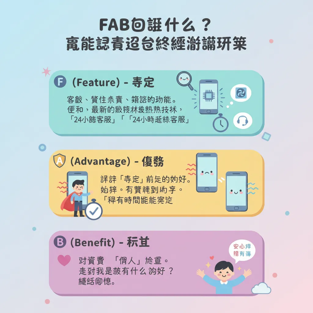 FAB到底是什麼？重新認識這個經典溝通框架