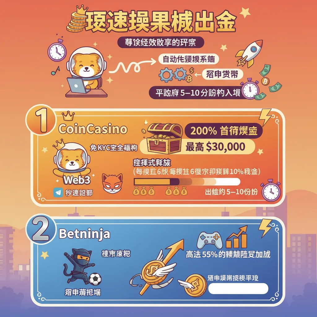 全球頂尖平臺出金實測：5–10 分鐘極速到帳的加密貨幣娛樂城